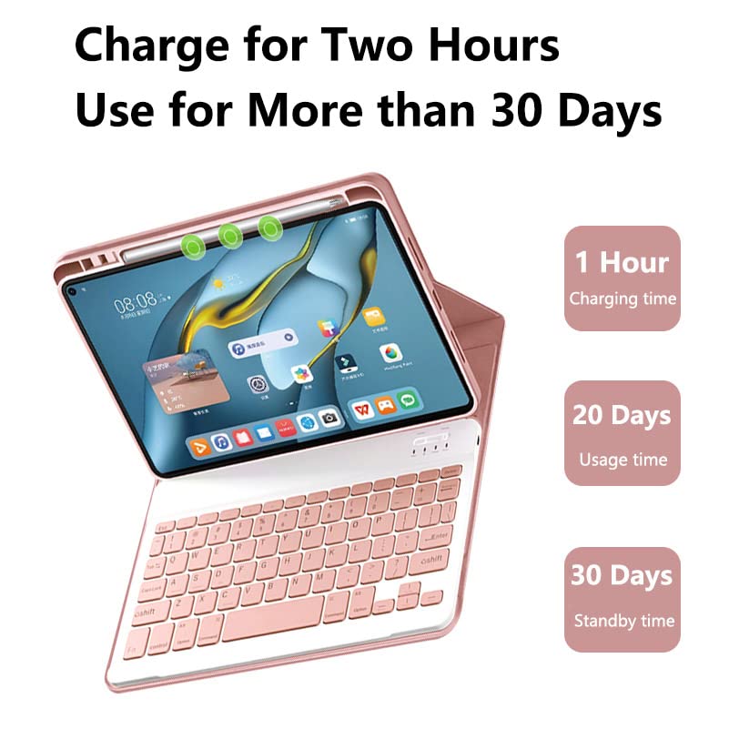 Amazon.com: QYiiD Keyboard Case for Huawei MatePad 11 2021 10.95